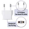 Bates- European Travel Plug Adapter, 12 Pack, US to Europe Plug Adapter Type C, Outlet Converter, USA to Europe, Italy, Spain, Germany, France, EU view 4