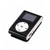 jojofuny 2pcs Mini USB Clip Player LCD Screen Supports Card Lightweight Music Player for Sports and Outdoor Activities Black view 1
