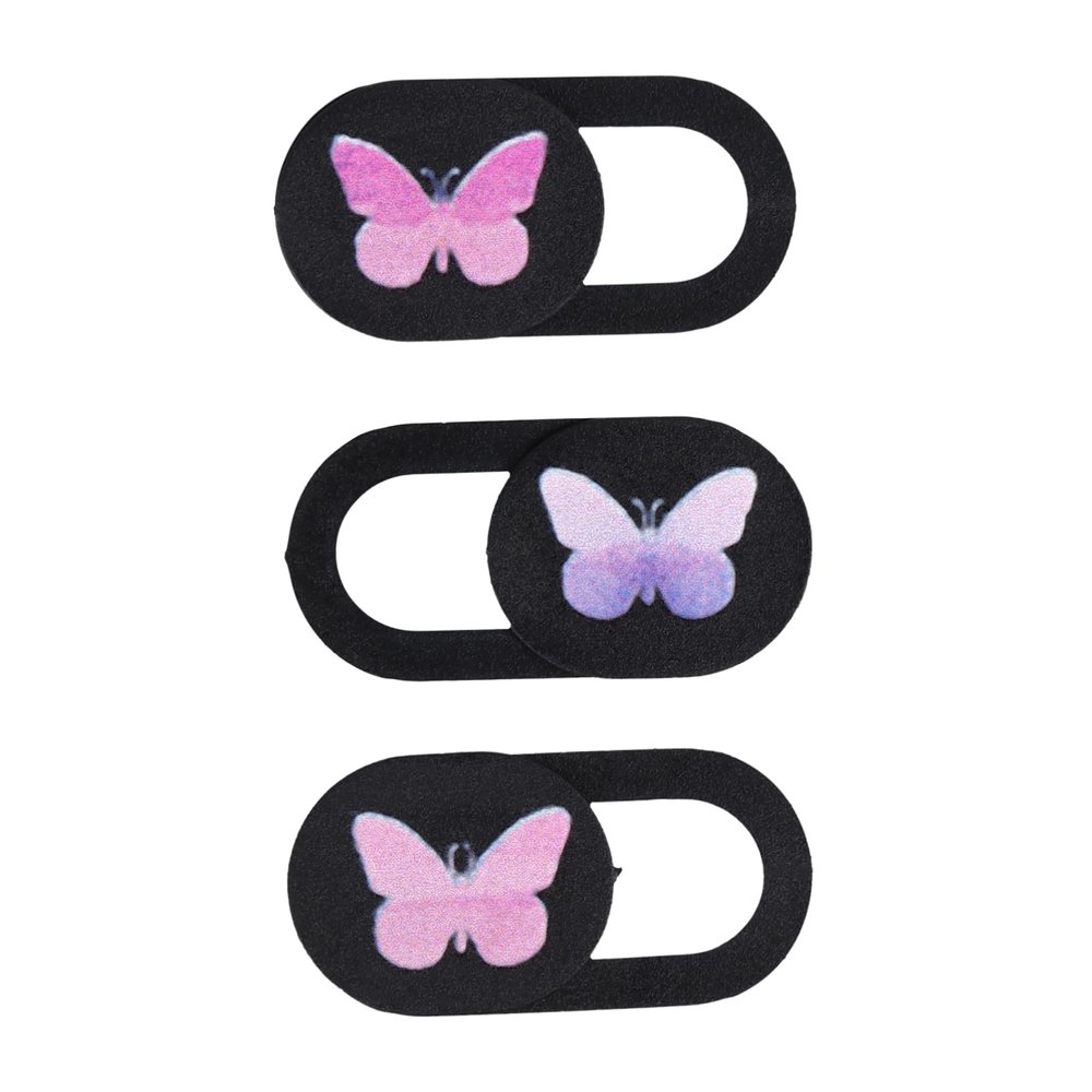 Gadpiparty 3pcs Laptop Privacy Camera Cover Webcam Slider Cover Slide Thin Laptop Lens for Desk Random Color