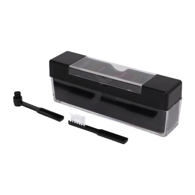 BROLEO Phonograph Cleaning Tool, Care Set Remove Dust Dirt Record Brush Kit for Album Collection for Music Lovers for Gramophone
