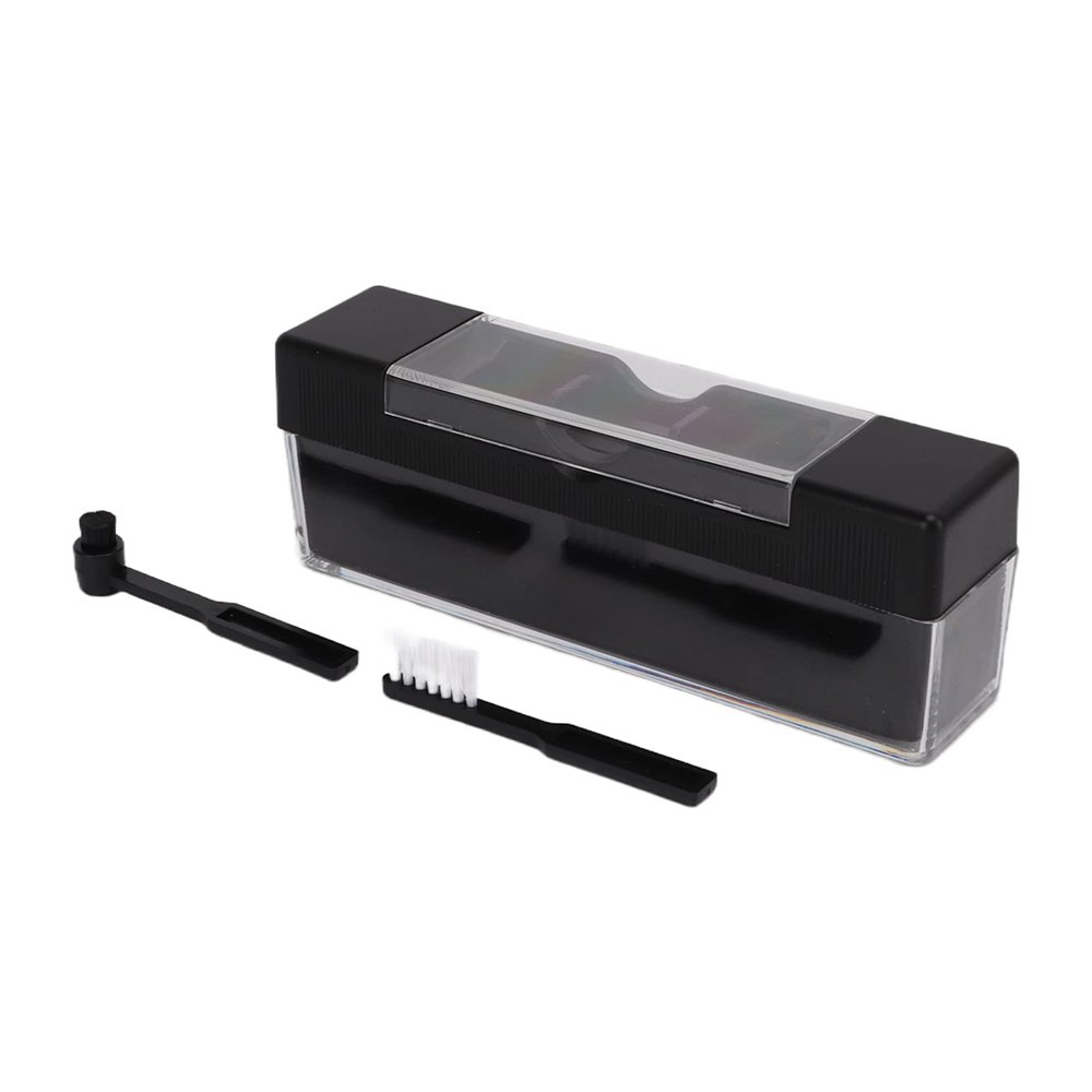 BROLEO Phonograph Cleaning Tool, Care Set Remove Dust Dirt Record Brush Kit for Album Collection for Music Lovers for Gramophone