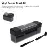BROLEO Phonograph Cleaning Tool, Care Set Remove Dust Dirt Record Brush Kit for Album Collection for Music Lovers for Gramophone view 4