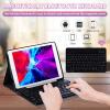FUYOCWE Keyboard Case for Amazon Fire HD 10 Tablet Case (13th/11th Generation,2023/2021,10.1"),Slim Adjustable Stand Cover with Detachable Wireless Keyboard-I can do All Things Through Christ view 3