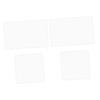 Hemoton 4pcs Tempered Glass Screen Protector for -scratch Bubble Lens Film Compatible Display and Lens Easy Installation view 1