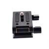 Hemoton 2pcs z Shape Tripod Head Mount Quick Release Plate for Monopod Slider Rail Tilt Head for DSLR Camera Screw view 3