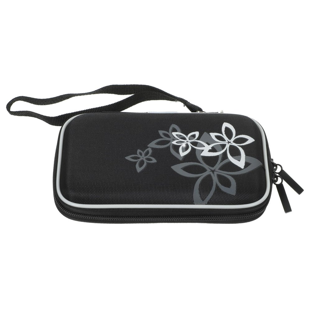 jojofuny Protective Bag Pouch 2.5 Inch Case Eva/Nylon with Mesh Pocket Portable Design Random Color