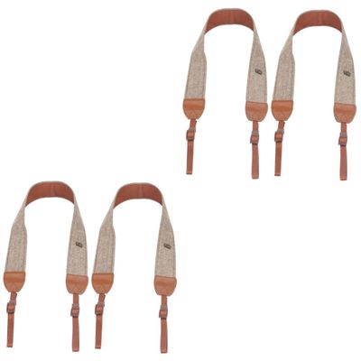 ARTIBETTER 4pcs Camera Strap Vintage Design Comfortable Camera Neck Lanyard for Women Easy Install Neck for Dslr