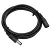 ANLINK 6ft 2M DC Power Extension Cable, DC 12V Power Adapter Extension Cord 5.5mm x 2.1mm for CCTV Security Camera/Router/LED Strip Light/Printer and More-Black view 1