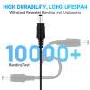 ANLINK 6ft 2M DC Power Extension Cable, DC 12V Power Adapter Extension Cord 5.5mm x 2.1mm for CCTV Security Camera/Router/LED Strip Light/Printer and More-Black view 4