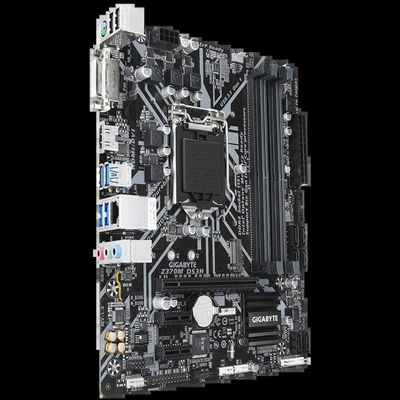 QYYVVRZQZ Used Z370M DS3H Motherboard 64GB LGA 1151 DDR4 Micro ATX Mainboard Tested Fully Work