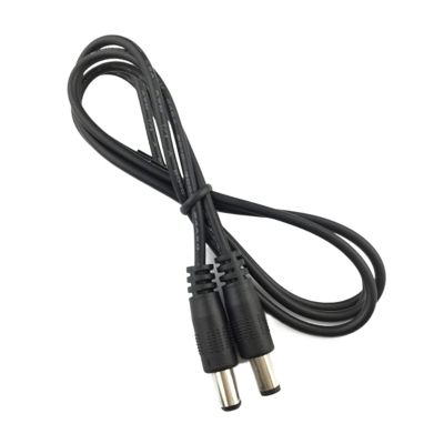 DC Power 5.5 X 2.1mm Male to 5.5 X 2.1mm Male CC-TV Adapter Connector Cable (Size : 200cm)
