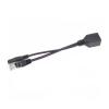 AJOHBM 100PCS Cable Passive Power Over Ethernet Adapter Cable Splitter RJ45 Injector Power Supply Module view 2
