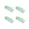 iSoHo Phones Bundle of 4 Telephone Cord Handset Curly - 2 Sets (2 x 15ft, 2 x 25ft) - Crisp Sound, Easy to Use - Perfect for Home or Office - Earth Day Green view 1