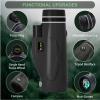 40X60 High Power Monocular Telescope with Smartphone Adapter Tripod Travel Bag, Larger Vision Monoculars for Adults with BAK4 Prism & FMC Lens, Suitable for Bird Watching Hunting Hiking Camping Black view 4