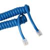 iSoHo Phones Bundle of 6 Telephone Cord Handset Curly - 2 Sets (3 x 15ft, 3 x 25ft) - Crisp Sound, Easy to Use - Perfect for Home or Office - Classic Blue view 3