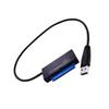 HOMSFOU USB to Hard Drive Adapter Cable for Ssd Fast to Portable Converter for Bare Drives Compatible Black view 1