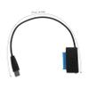 HOMSFOU USB to Hard Drive Adapter Cable for Ssd Fast to Portable Converter for Bare Drives Compatible Black view 2