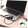 HOMSFOU USB to Hard Drive Adapter Cable for Ssd Fast to Portable Converter for Bare Drives Compatible Black view 4