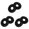 Gadpiparty 3pcs Replacement Ear Pads for Headphones Soft Pu Material Black Comfortable Fit Enhance Bass Performance view 1
