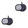 HOMSFOU 2pcs Grey Balance Card Reflectivity Reflector Pu Material Water Portable Case view 1