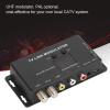IR Modulator, TM70 UHF TV Link Modulator AV to RF Converter IR Extender Adapter with Channel Display, USB Cable, Receiving Cable view 2