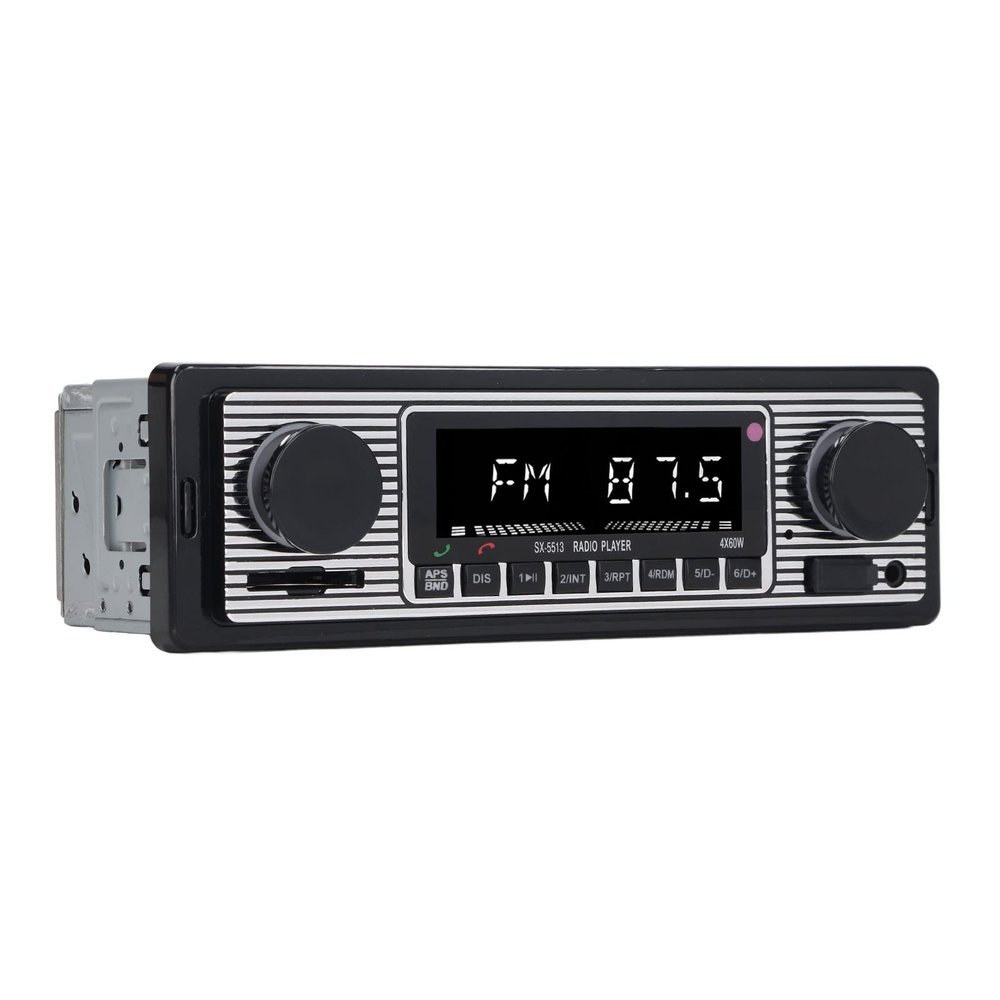 Bluetooth Car Stereo with USB AUX Inputs, Car Radio MP3 Player, Hands Calling for Vehicle Driving (5513)