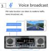Bluetooth Car Stereo with USB AUX Inputs, Car Radio MP3 Player, Hands Calling for Vehicle Driving (5513) view 4