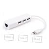 HOMSFOU 2pcs Multiple USB Ports Adapter c to Ethernet Adapter Powered USB for S8 Plus Note 8 G6 G7 view 3