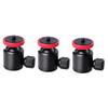 HOMSFOU 3pcs Head Tripod Camera Mount Thread DSLR Camera Holder for Tripod Locking Nut Rotatable view 1