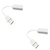 jojofuny 2pcs USB Sound Card Channel Virtual Sound Adapter Notebook Audio Cable Led Indicators view 1