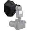 MOOKEENONE Cloth Flash Diffuser Light Softbox, Collapsible Light Diffuser for Camera Photo Video LED Light Panel view 4