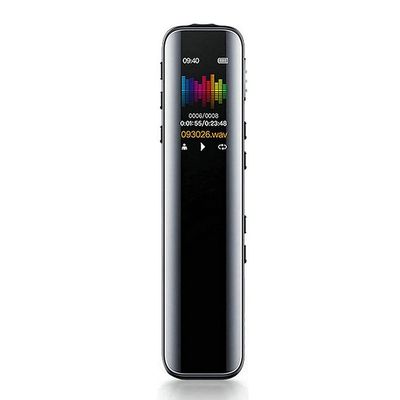 160GB Voice Activated Recorder with Playback -Small Digital Voice Recorder for Lectures Meetings USB Rechargeable