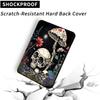 AIRWEE Case for All-New Kindle 10th Generation 2019 Releas PU Leather Protective Cover with Auto Wake/Sleep Multi Angle Adjustment Stand for Kindle 10th Gen 2019 Mushroom Skull Folio E-Reader view 4