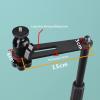 CHICKEN Projector Stand Projector Bracket Universal Floor Telescopic Right Angle Wall Sticking Payment with Tray Projector Stand Fixed Projector Stand Projector Wall Mount ( Size : 6KG(85-150cm) ) view 2
