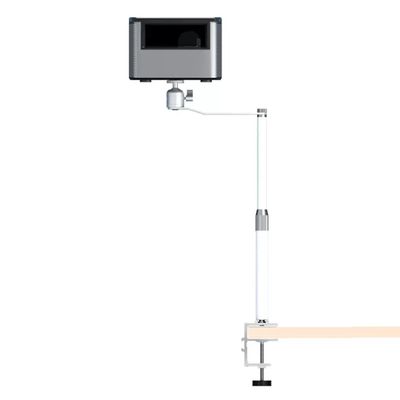 CHICKEN Projector Stand Projector Bracket Universal Free Punching Against The Wall Bed Casting Ceiling Telescopic Fixed Shelf Office Projector Shelf Projector Wall Mount (Color : B, Size : Small)