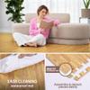 Yes4All EVA Interlocking Mats, Puzzle Floor Tiles, Foam Floor Padding with Border for Furniture, Home Space, Living Room, Garage 11,22,32 SQFT view 4