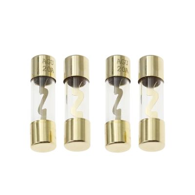 10 Pieces 10 * 38 Gold-Plated Glass AGU Fuse Package car Audio Amplifier Amplifier 10A 15A 20A 25A 30A 40A 50A 60A 70A 80A 100A (Size : 30A)