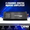 DS18 NXL-X600.4D 4-Ch Marine Amplifier - Compact Class D Full-Range IP67 Waterproof Amp 4 Ohms 150x4 RMS 1600W (Renewed) view 2