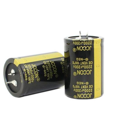 1Pcs Power Supply Aluminum Capacitor 200V 220UF 330UF 470UF 680UF 1000UF 1500UF 2200UF 3300UF Suitable for Microwave Oven (Size : 200V1000UF 30x35)