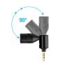 DAGIJIRD Adjustable Mini Microphone External MIC Vlogging Microphone for Smartphones view 4