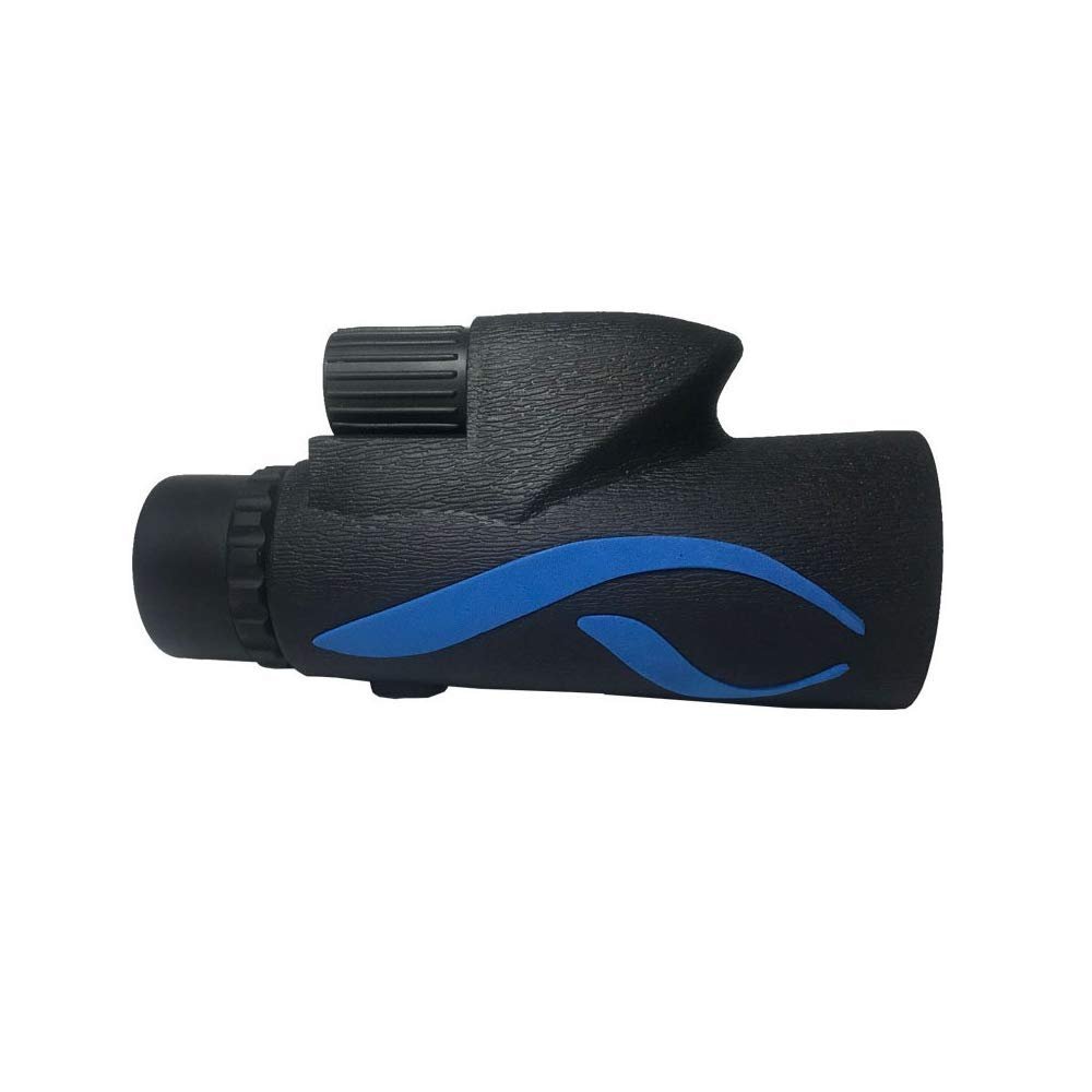 10x50 Monocular Telescope, High Power Monocular Compact with Night Vision Durable BAK4 Prism FMC Lens Monocular with Smartphone Adapter and Tripod for Bird Watching Hiking