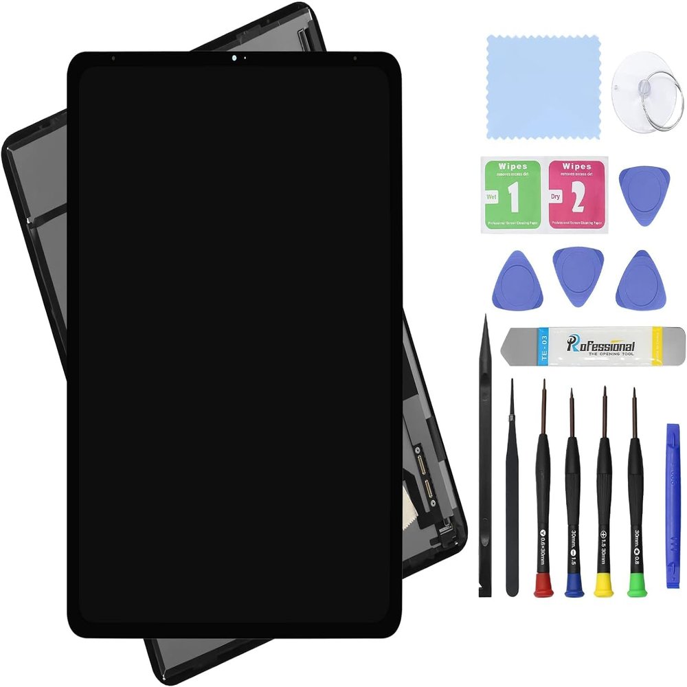 12.9" Screen Replacement for iPad Pro 12.9 3rd Gen A1876 A2014 A1983 A1895 and 4th Gen A2069 A2232 A2233 A2229 LCD Display + Glass Touch Digitizer Assembly + Repair Kit