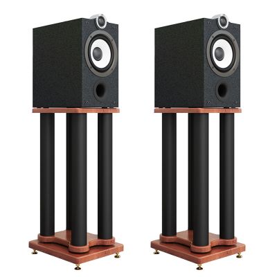 Universal Floor Speaker Stands for Bookshelf Speakers, Surround Sound Audio Stand for Home Theater, 1 Pair (Color : 25x30cm, Size : Height 50cm)