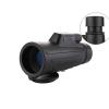 10x42 Monocular Telescope, HD Monocular Compact BAK4 Prism FMC Lens with Clear Weak Light Vision Life Waterproof Shockproof Monocular with Smartphone Adapter and Tripod for Birds Watching view 4
