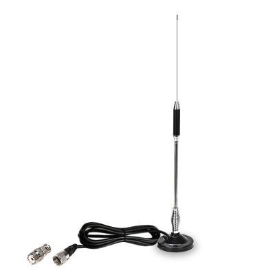 KCTIN 27MHz CB Radio Antenna 27inch with BNC Adaptor and Magnetic Mount for President Midland Cobra Uniden Anytone Truck Radio