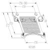 DA1-TRAY 10.1"-17.3" 17" Notebook Tray Laptop Tray Tablet PC Tray for Monitor Holders Accessory Part (Color : FP-2) view 3