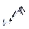 8KG GM112W-LP1 Full Motion Aluminum Gas Spring Dual Arm Laptop Wall Mounted Bracket Stand Grommet Hole Clamp Notebook Tray (Color : DL-GM112W-LP20) view 1