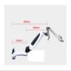 8KG GM112W-LP1 Full Motion Aluminum Gas Spring Dual Arm Laptop Wall Mounted Bracket Stand Grommet Hole Clamp Notebook Tray (Color : DL-GM112W-LP20) view 4
