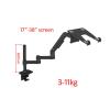 600mm 8013LP 17" Laptop Desktop Stand Full Motion 17-32" Monitor Holder Mechanical Spring Arm Monitor Support 1-9kg (Color : Black) view 2