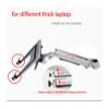 600mm 8013LP 17" Laptop Desktop Stand Full Motion 17-32" Monitor Holder Mechanical Spring Arm Monitor Support 1-9kg (Color : Black) view 4